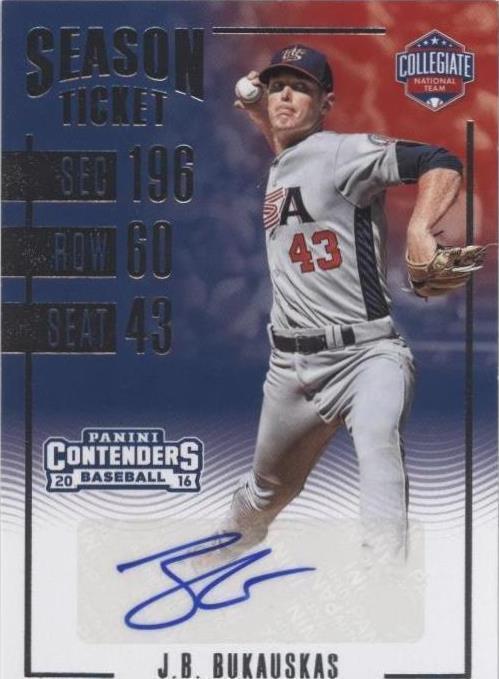 2016 Panini Elite Extra Edition - J.B. Bukauskas #CNT-JB