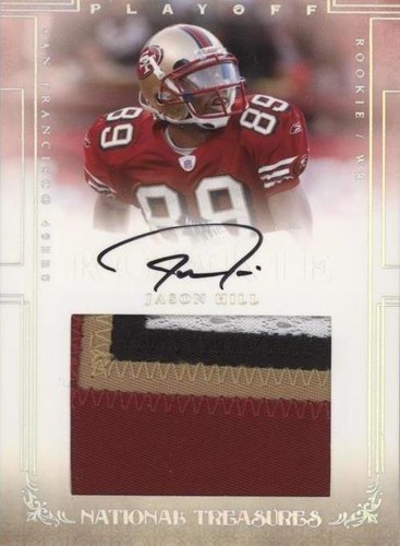2007 Playoff National Treasures Jason Hill #116