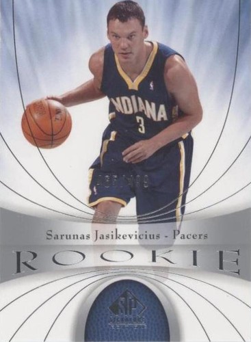 2005-06 SP Signature Edition - Sarunas Jasikevicius #142