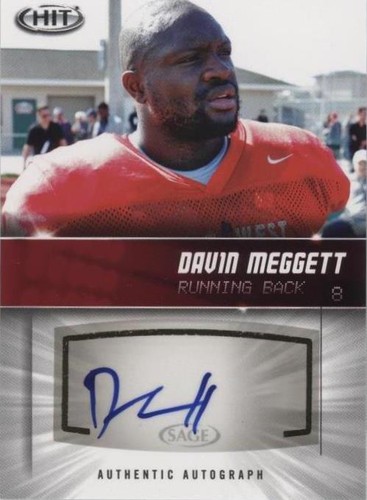2012 SAGE Hit Davin Meggett #A13