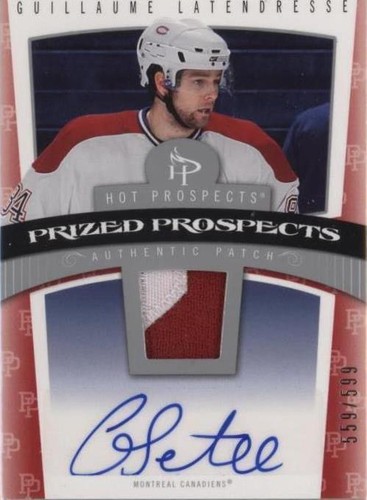 2006-07 Fleer Hot Prospects - Guillaume Latendresse #119