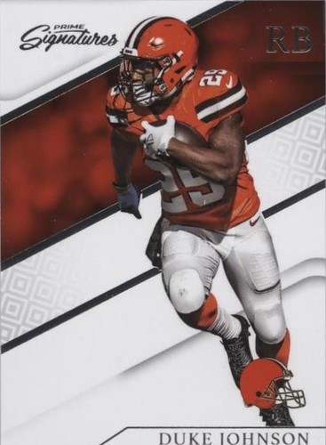 2016 Panini Prime Signatures Duke Johnson #103