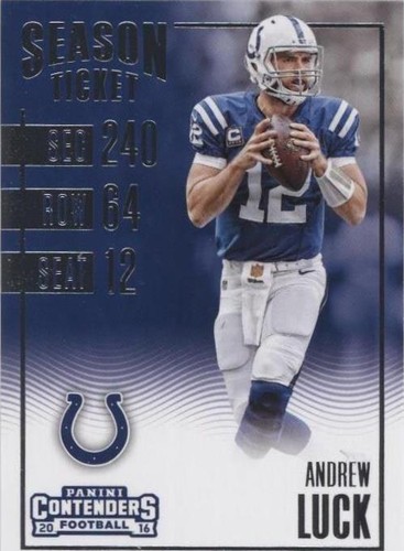 2016 Panini Contenders Andrew Luck #92
