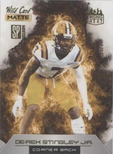 2022 Wild Card Matte SP Exclusive Derek Stingley Jr. #RHN-6