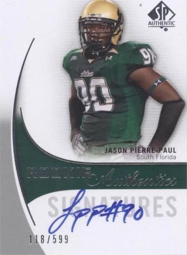 2010 SP Authentic Jason Pierre-Paul #140