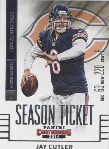 2014 Panini Contenders Jay Cutler #4