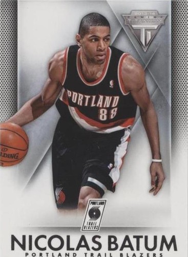 2013-14 Panini Titanium - Nicolas Batum #56