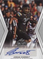 2014 Leaf Draft Jordan Zumwalt #A-JZ1