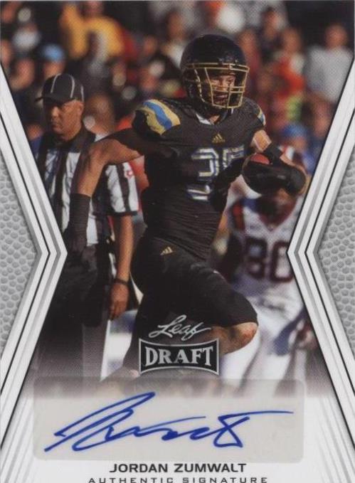 2014 Leaf Draft Jordan Zumwalt #A-JZ1