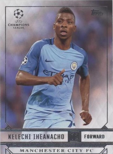 2016-17 Topps UCL Showcase Kelechi Iheanacho #128