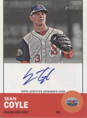 2012 Topps Heritage Minor League Edition - Sean Coyle #ROA-SC