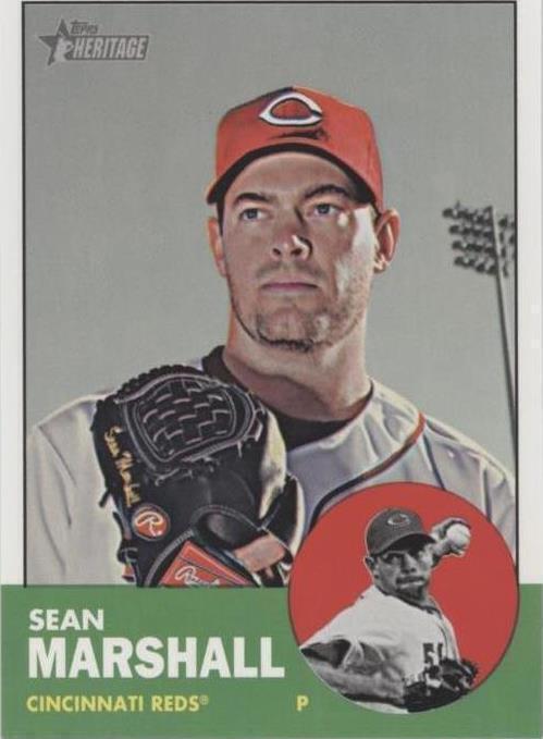2012 Topps Heritage High Numbers - Sean Marshall #H616
