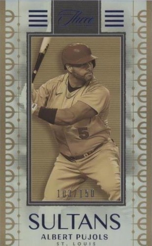 2022 Panini Three and Two - Albert Pujols #S-18