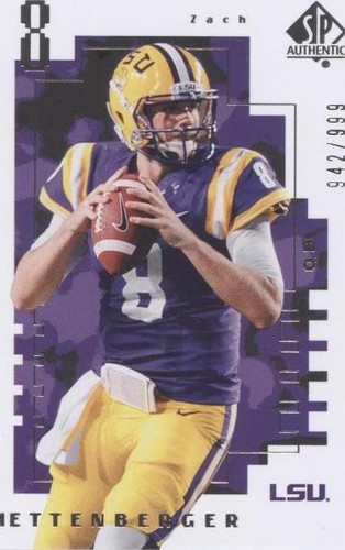 2014 SP Authentic Zach Mettenberger #FW-23