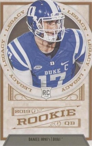DANIEL JONES 2020 Panini Legacy 68/150 Yellow Border #58