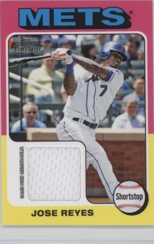 2011 Topps Lineage - Jose Reyes #75R-JRE