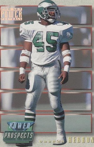 1993 Pro Set Power Vaughn Hebron #PP12