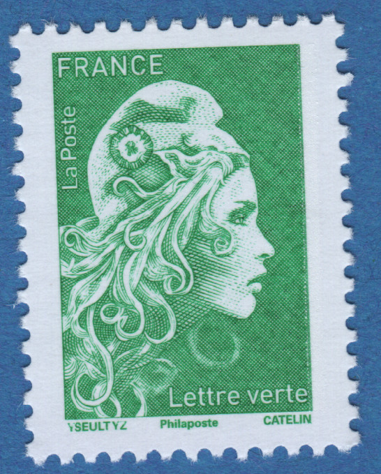 ð 5252a** Marianne L'EngagÃ©E Yz Philaposte Avec A 