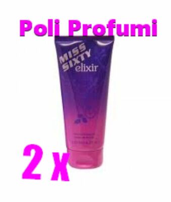 2 x Miss Sixty Elixir Creme De Douche 200 ml