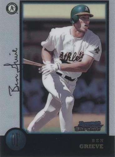 1998 Bowman Chrome - Ben Grieve #97