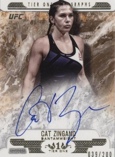 2017 Topps UFC Knockout - Cat Zingano #T1A-CZ