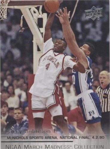 2014-15 Upper Deck NCAA March Madness Collection - Larry Johnson #LJ-3