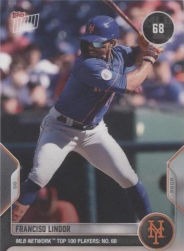 2022 Topps Now MLB Network Top 100 Players - Francisco Lindor #T-68