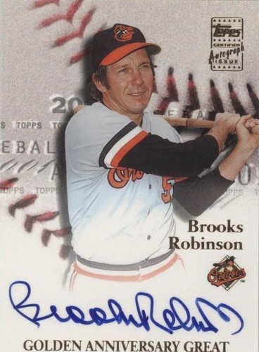 2001 Topps - Brooks Robinson #GAA-BR
