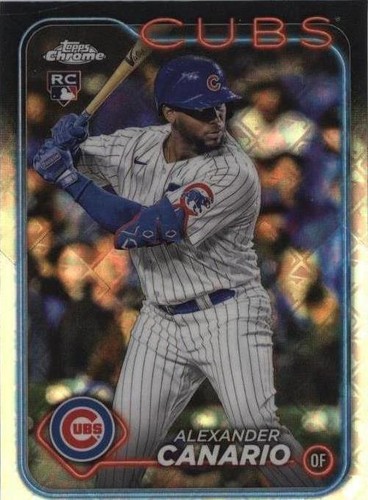 2024 Topps Chrome Logofractor Edition - Alexander Canario #174