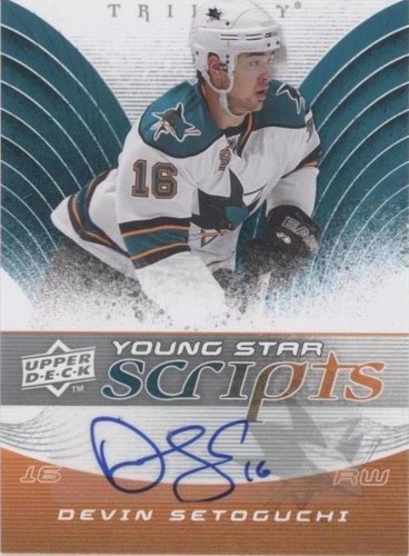 2008-09 Upper Deck Trilogy - Devin Setoguchi #YS-DS