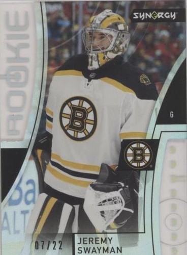 2021-22 Upper Deck Synergy - Jeremy Swayman #85