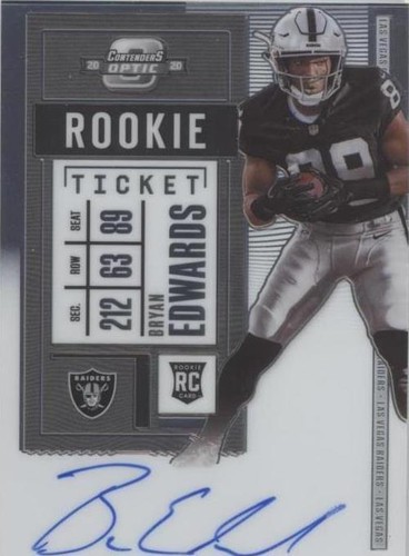 2020 Panini Contenders Optic Bryan Edwards #130