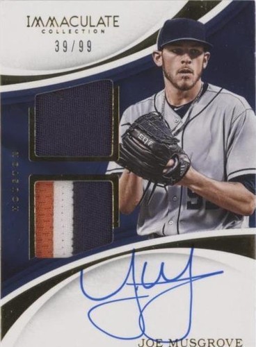 2017 Panini Immaculate Collection - Joe Musgrove #SPR-JM