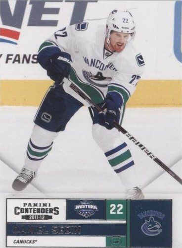 2011-12 Panini Playoff Contenders - Daniel Sedin #47