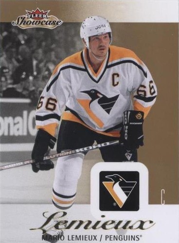 2013-14 Fleer Showcase - Mario Lemieux #76
