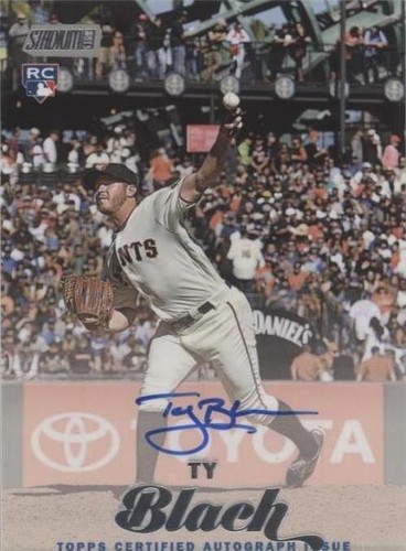 2017 Topps Stadium Club - Ty Blach #SCA-TB
