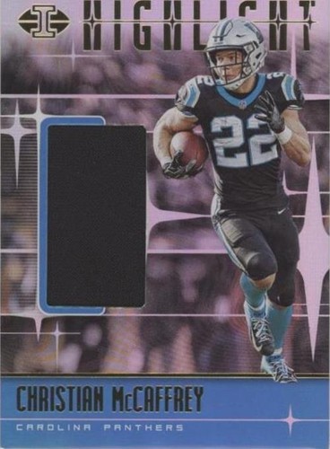 2019 Panini Illusions Christian McCaffrey #HS-CM