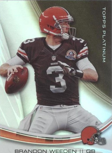 2013 Topps Platinum Brandon Weeden #14