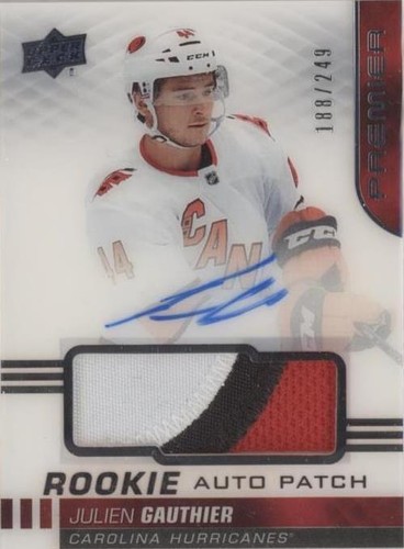 2019-20 Upper Deck Premier - Julien Gauthier #AR-JG