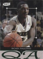2004 SAGE Hit - Rickey Paulding #Q23