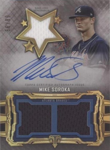 2020 Topps Triple Threads - Mike Soroka #RFPAR-MS