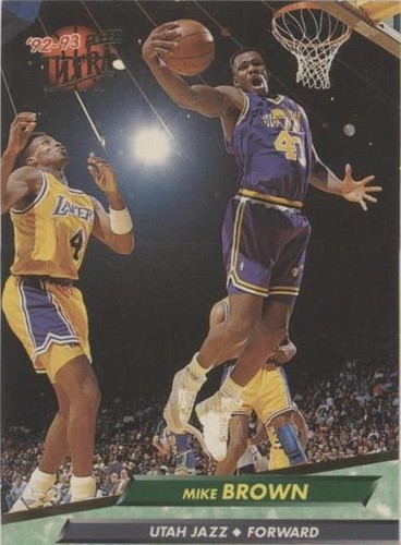 1992-93 Fleer Ultra - Mike Brown #178