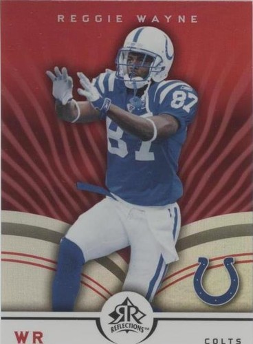 2005 Upper Deck Reflections Reggie Wayne #40