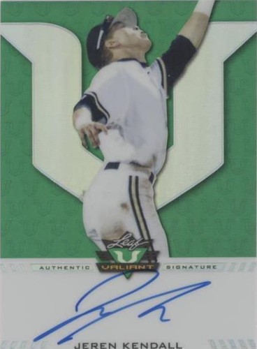 2017 Leaf Valiant Draft - Jeren Kendall #BA-JK1