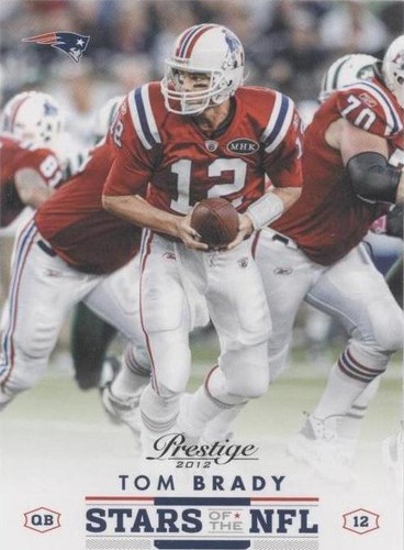 2012 Playoff Prestige Tom Brady #21