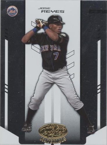 2004 Leaf Certified Materials - Jose Reyes #108
