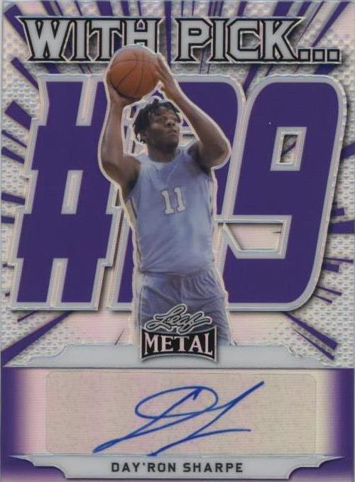 2021-22 Leaf Metal - Day'Ron Sharpe #WP-DS1