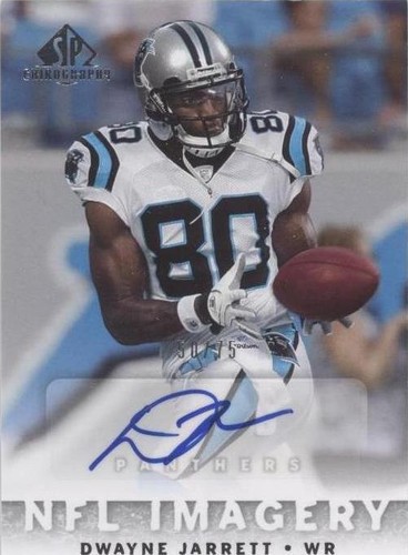 2007 SP Chirography Dwayne Jarrett #NFLI-DJ