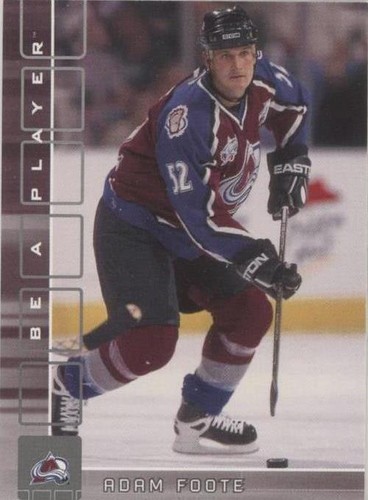 2001-02 In the Game Be A Player Memorabilia - Adam Foote #54