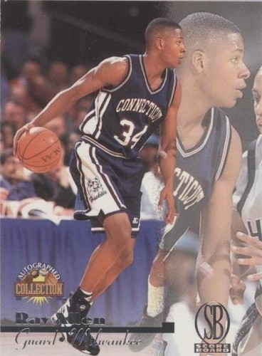 1996 Score Board Autographed Collection - Ray Allen #14